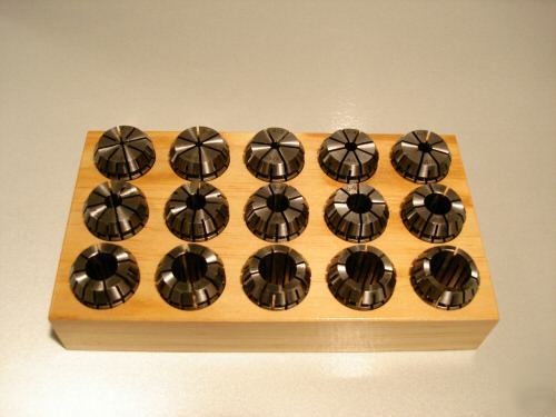 ER25 full set 15 pcs er 25 high precision collet set