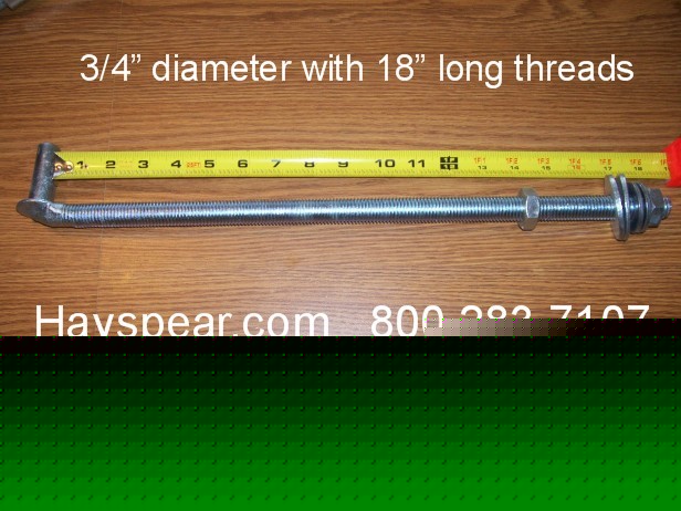 Farm corral trap gate hinge pin 19