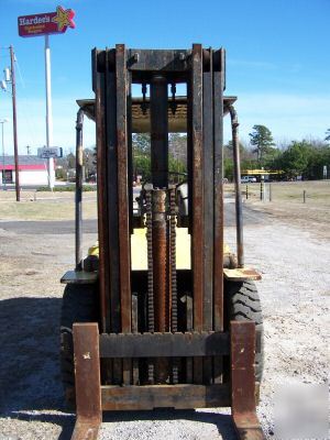 Hyster 8,000 lb capacity pneumatic forklift