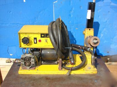 Mig welder wire feeder arc chemetron rfg-1 mig gun