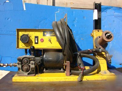 Mig welder wire feeder arc chemetron rfg-1 mig gun