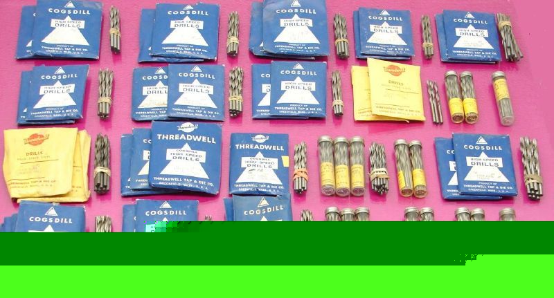 New cogsdill hs slow spiral drill - 762 drills lqqk 