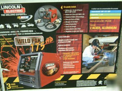 New lincoln~175HD~wire feed welder~175 hd~K2338-1~brand 