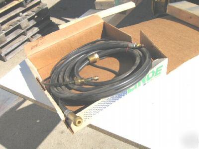 Linde tig welder heliarc welding hoses gauge parts