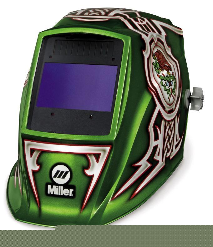 Miller elite welding helmet mexican heritage 229586