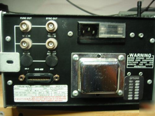 Wavetek model 270 12 mhz function generator