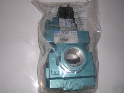 Mac pneumatic valve 56C-13-501JM, solenoid-pilot 1/2NPT