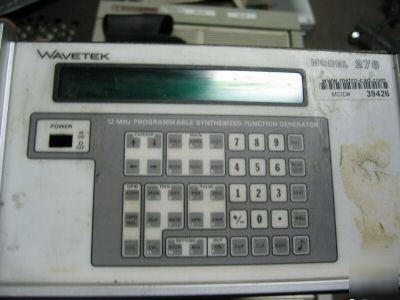 Wavetek model 278 for parts or repair