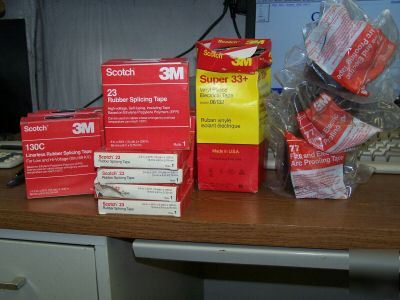 Assortment of scotch 3M tape