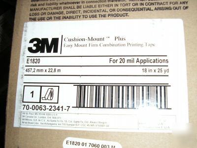 3M cushion-mount plus E1820