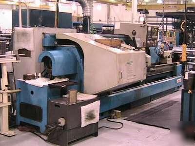 Mazak M5N3000 long bed big hole cnc lathe 