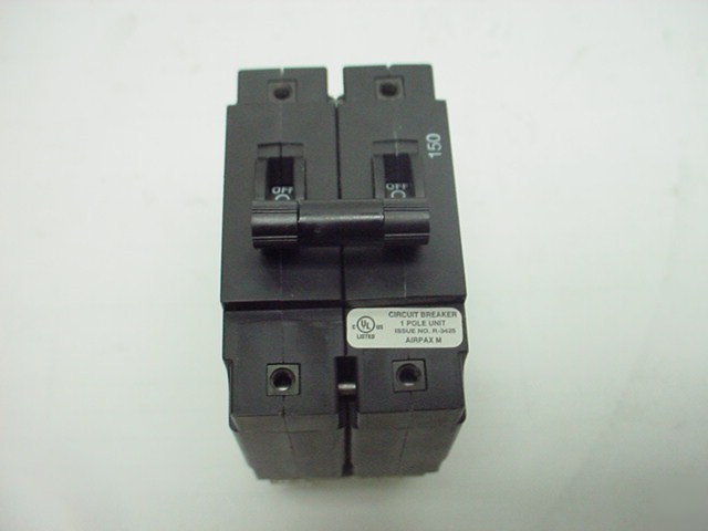 New airpax 150 amp 80 volt dc circuit breaker