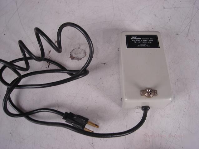 Nikon dual ring iv optic light power supply