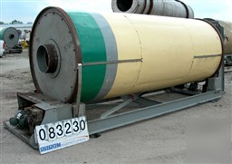 Used: rotary air dryer, 304 stainless steel. horizontal