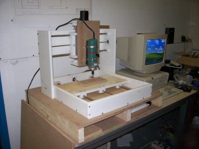 Complete cnc machine plug and play w/ stepper motors 