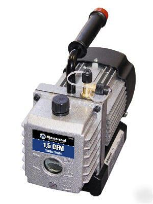 Mastercool 1.5 cfm rotary vane deep vacuum pump