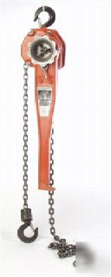 New heavy duty lever chain hoist 3,300 lbs all 