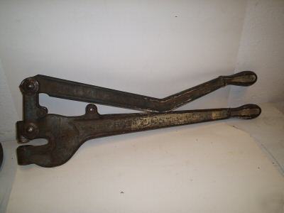 Roper whitney NO2 hand punch press sheet metal tool