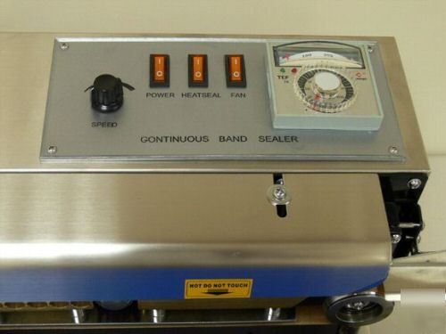 Apolo S700 - continuous horizontal band sealer - inox