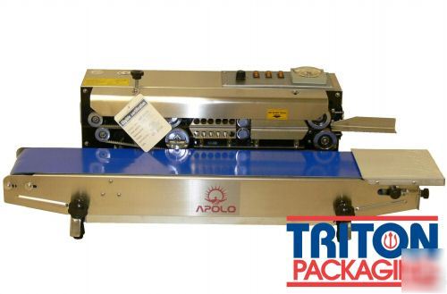 Apolo S700 - continuous horizontal band sealer - inox