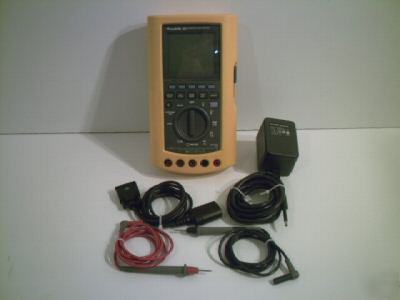 Fluke 867 graphical multimeter SW860 flukeview software