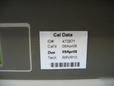 Hp agilent 8648C signal generator, 9 khz - 3.2 ghz *1E5