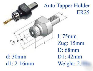 New zurn vdi 30 turning tool ER25 auto tapper holder