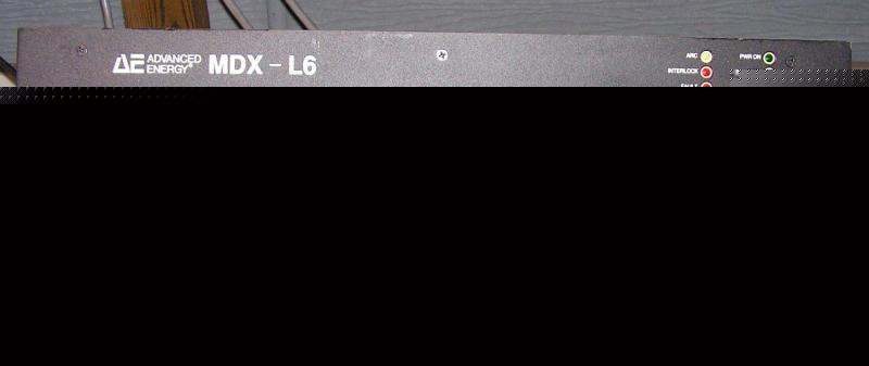 Advanced energy mdx-L6 6KW magnetron power supply