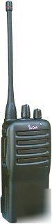 Icom ic F24 uhf commercial 16 ch. handheld 2-way radio