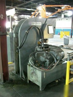 50 ton w.a. whitney single hyd. c-frame punch (20448)