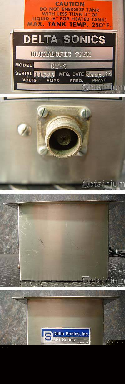 Branson / delta sonics generator and tank ultrasonic