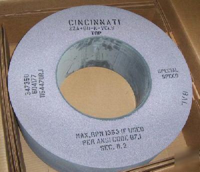 Centerless grinder 24X8X12 grinding wheel 347350 22A60K