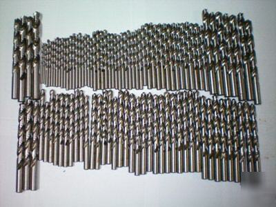 New drill bits 100 piece lot hss jobber assort usa