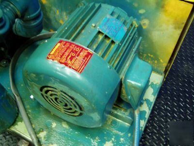 Sutorbilt 7.5HP vacuum blower unit m/n: 4MVF - nice 