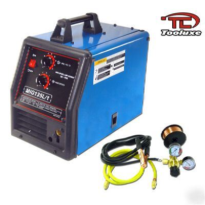 135AMP flux mig argon gas welder tweco compatible 