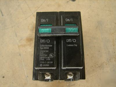 New cutler hammer BR230 30A 2 pole circuit breaker home