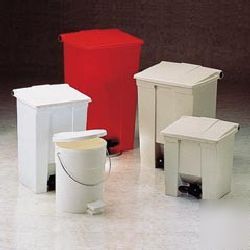 12 gallon fire-safe plastic receptacle-rcp 6144 bei