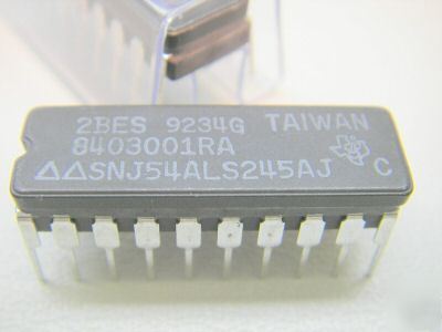 840301RA, mil spec bus transceiver, SNJ54ALS245AJ