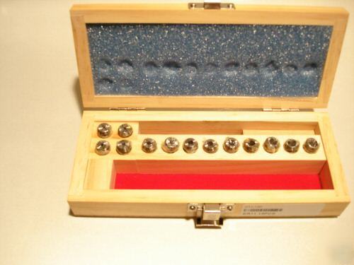 Er 11 collet set , 13 pcs ER11 collet covers full range