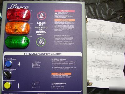 New serco pitbull safety-loc fork lift loading dock 