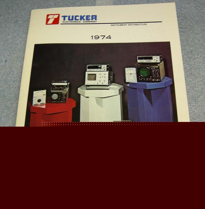 Tucker electronics instrument distributors catalog 1974