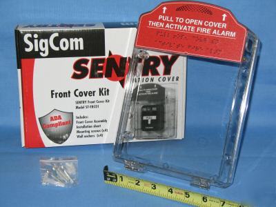 Sigcom # st-FRC01 sentry station cover front cover kit