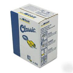 200 pairs classic Â® ear plugs with cords earplugs ($61)