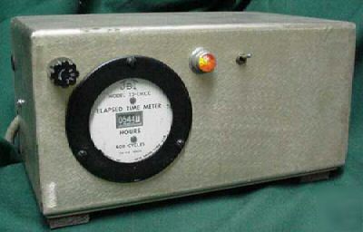 400 hertz hz equipment timing meter timer for on time