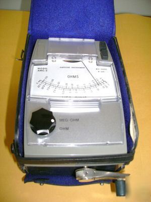 Amprobe amc-2 hand cranked megohmmeter insulation test