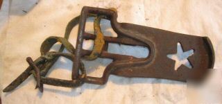 Antique international harvester grain binder trip pedal