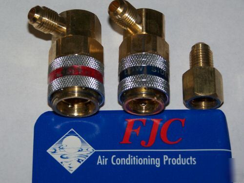 Fjc R12 conversion a/c quick coupler set to R134