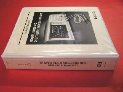 Hp 54100A/d service manual (no schematics) - original