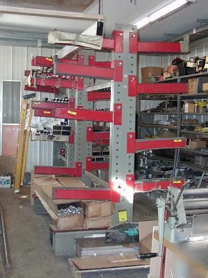 Lyon double faced cantilever rack 72