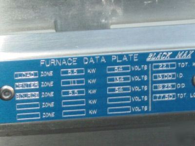 Mrl industries black max diffusion furnace heat element